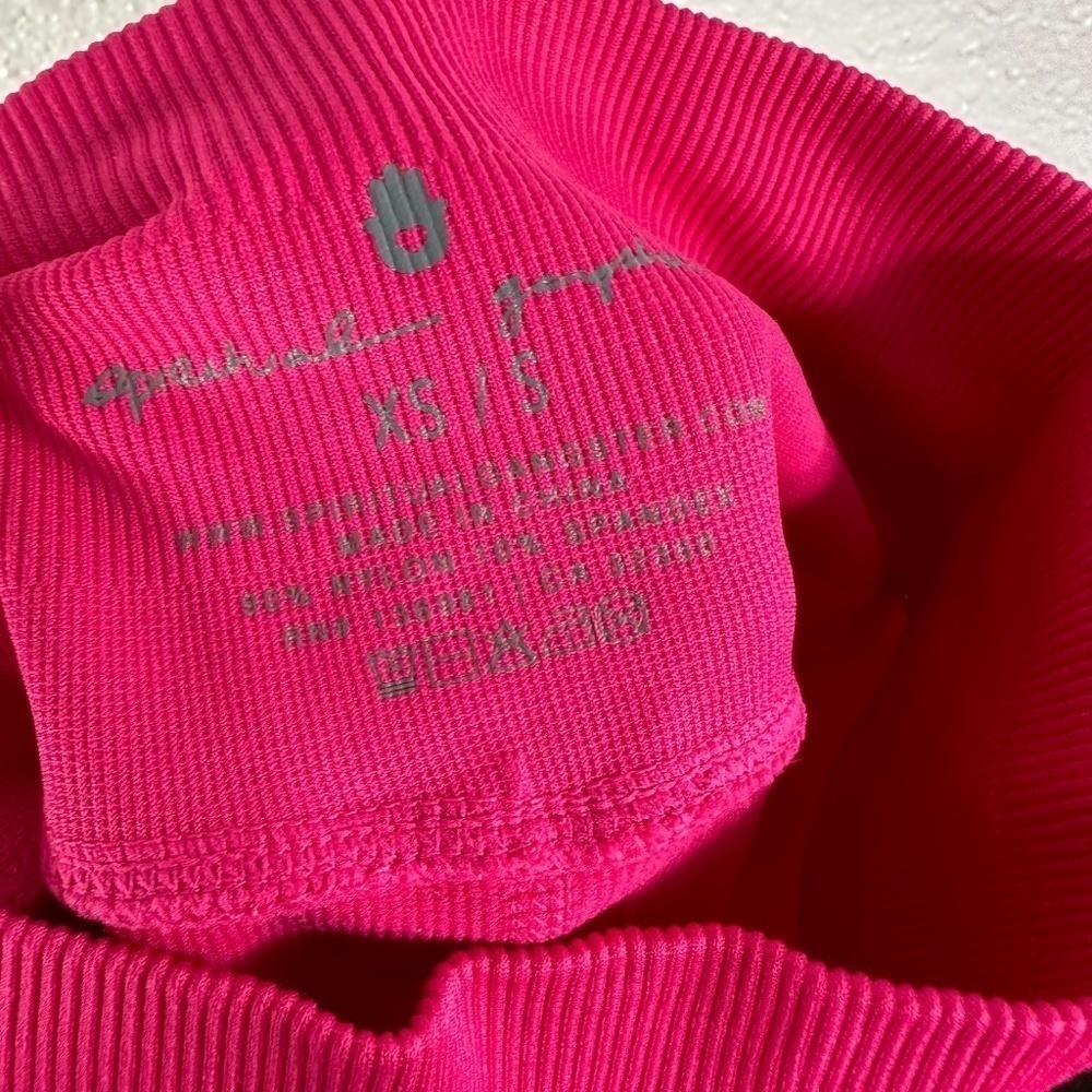 Spiritual Gangster Love Sculpt Legging Hot Pink NWT NEW - Picture 5 of 7